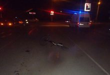 На Московской автомобиль сбил велосипедистку