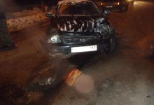 На Октябрьском-Герцена водитель «девяносто девятой» протаранил «Приору»