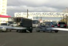 Пробка на Ленина: столкнулись Daewoo Matiz и ВАЗ-2107