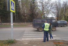 ДТП на Щорса: «Мазда» сбила женщину