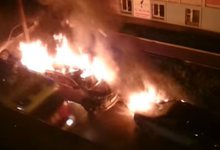 В Кирове сгорела машина Пугача