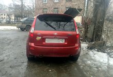 «Калину», которую уронили на Jaguar, восстановили