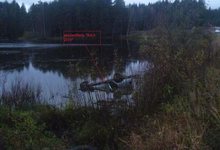 В Кировской области «десятка» съехала в реку. Пассажир погиб