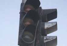 На перекрестке Грибоедова и Щорса сломался светофор