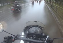 По Кирову проехала мотоколонна из Польши