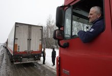 Забастовка дальнобойщиков: колонна фур проедет по Производственной