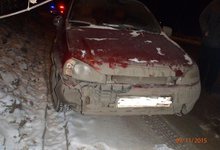 На Верхосунской «Лада Калина» сбила человека