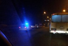 В Кирове «Волга» снесла столб