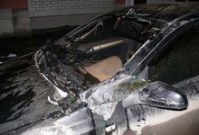 В Слободском на ходу загорелся «Опель»