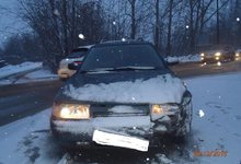 В Кирове автоледи на «Фольксвагене» протаранила «одиннадцатую»