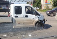 ДТП на Производственной. Утром движение на улице встало