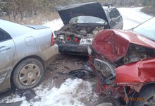 На улице Порошинской произошло сразу 2 ДТП с интервалом в 10 минут