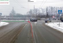 На Солнечной «Лада Калина» врезалась в «Шевроле»