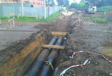 В Коминтерне задерживается открытие дороги