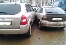 На Молодой Гвардии «Опель» врезался в «Hyundai»