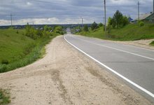 Новая дорога Опарино-Альмеж уже проваливается