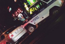 У ТЦ «Оазис» полицейский «УАЗ» врезался в иномарку