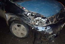 На Ломоносова «Тойота» въехала в «Шкоду»