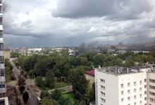 В Кирове сгорел автомобиль «Фольксваген Венто»