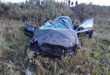 В Вятскополянском районе перевернулся «Хендай» с пьяным водителем 