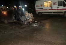 В лобовом столкновении двух легковушек в Чепецке погибла 23-летняя девушка