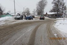 На Корчагина дорогу не поделили 3 автомобиля