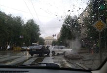 У «Балерса» на Труда столкнулись 2 иномарки