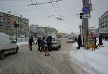 Водитель «одиннадцатой» сбил ребенка на Октябрьском — Воровского