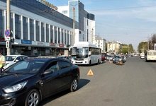 В Кировской области произошло два ДТП с мотоциклом и мопедом в одно время, но в разных местах