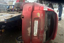 Эвакуатор, с которого Калина упала на Jaguar, арестуют, взыскав с владельца 470 тысяч рублей