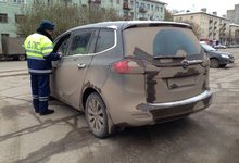 Сотрудники ГИБДД проведут рейд по грязным номерам 