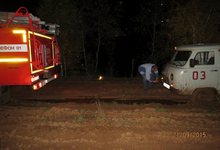 В Унях «скорую» тащили на буксире к месту аварии