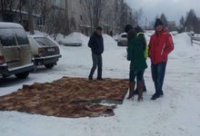 Ремонт дорог коврами в Нововятске прославился на всю Россию