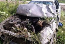 На трассе Киров – Вятские Поляны перевернулась Audi