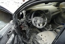 На улице Кирова загорелся «Шевроле»