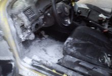 На трассе Советск — Лебяжье «Мерседес» вылетел в кювет и загорелся