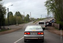 Горбатый переезд закрыт на ремонт. Движение транспорта остановлено