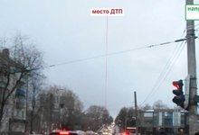 На перекрестке Ленина и Профсоюзной водитель «ГАЗели» сбил женщину