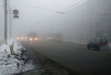 Туман в Кирове может стать причиной аварий на дорогах