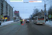 На Воровского водитель «Шевроле» сбил школьника прямо на «зебре»