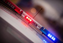 Пытаясь скрыться от полиции, пьяный гонщик врезался в патрульный автомобиль