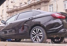 В Москве «засветились» предсерийные Lada Aura