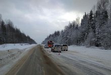 В Юрьянском районе Volvo влетел в “Мерс”: Два человека получили травмы