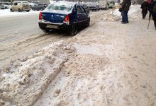 Прошедший снегопад в Кирове способствует мелким авариям