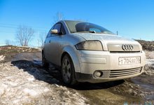 Audi A2: электрокар своими руками