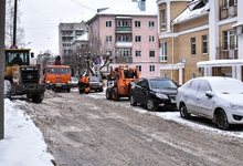 Из-за ухудшения погоды в Кирове от подрядчиков потребовали усилить очистку города от снега