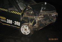 Пьяный таксист учинил аварию в Костино