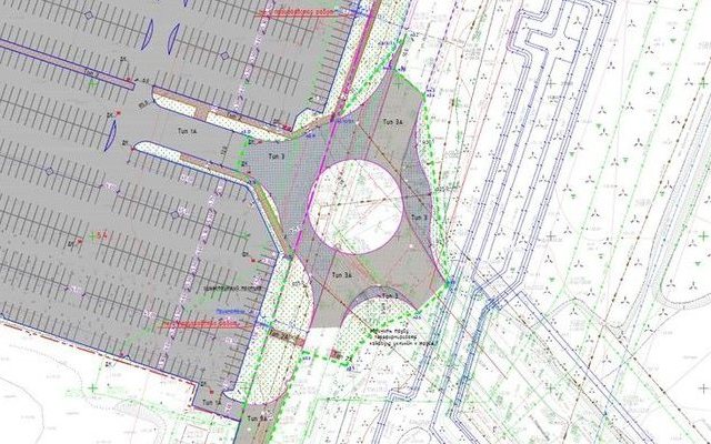 В Кирове на пересечении Луганской и Ломоносова начали строить круговой перекресток