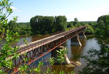 Понтонная переправа невыгодна? В Чепецке намерены реконструировать мост