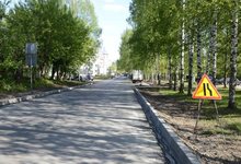 Ремонт дороги по улице Тренера Пушкарева практически завершен